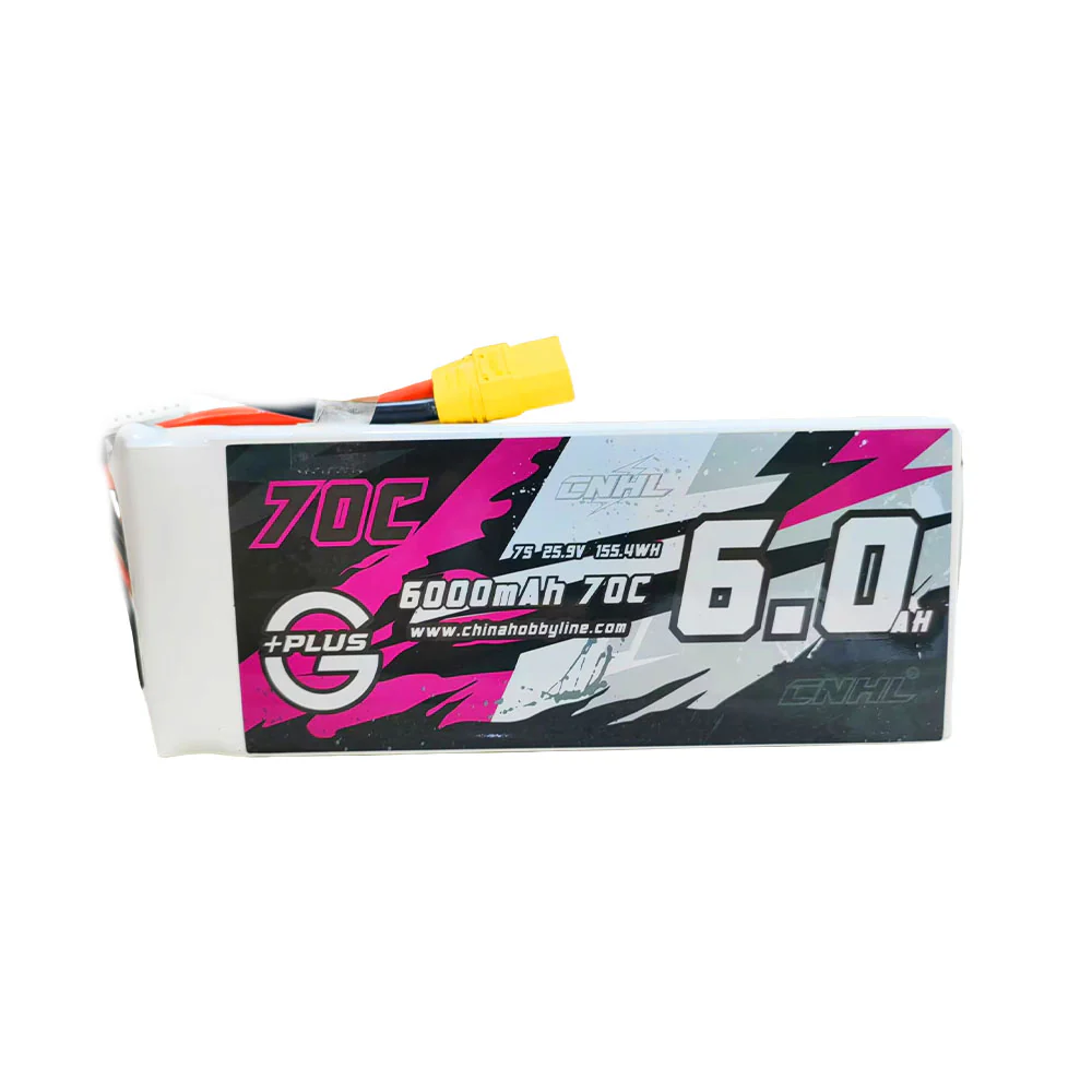 CNHL G+Plus 6000mAh 25.9V 7S 70C Lipo XT90