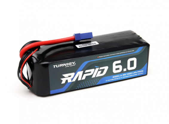 Turnigy Rapid 6S 22.2V 100C XT60